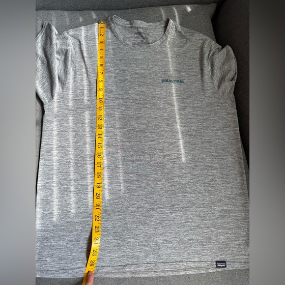 Patagonia Heather Gray Short Sleeve Tee - Picture 7 of 9